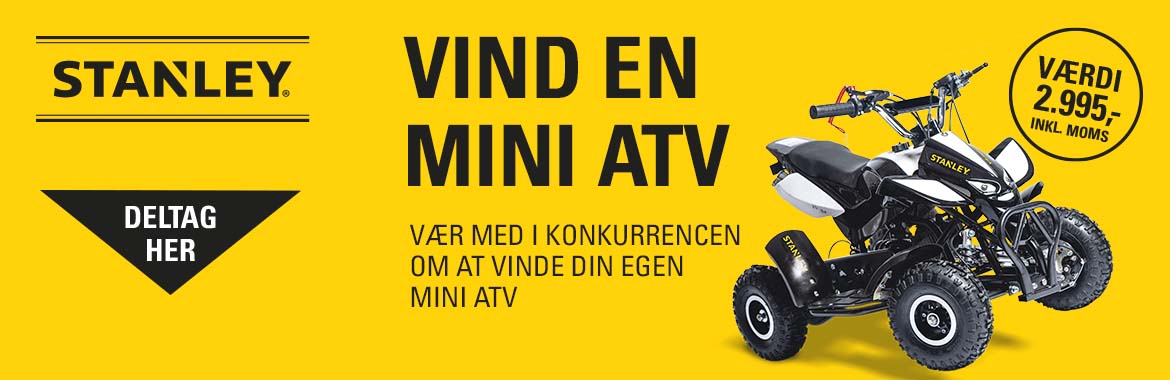 Vind en Mini ATV - Vær med i konkurrencen om at vinde din egen Mini ATV.